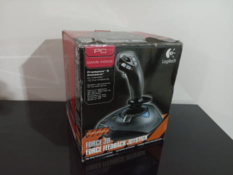 Joystick Logitech Force 3D com Force FeedBack - Usado